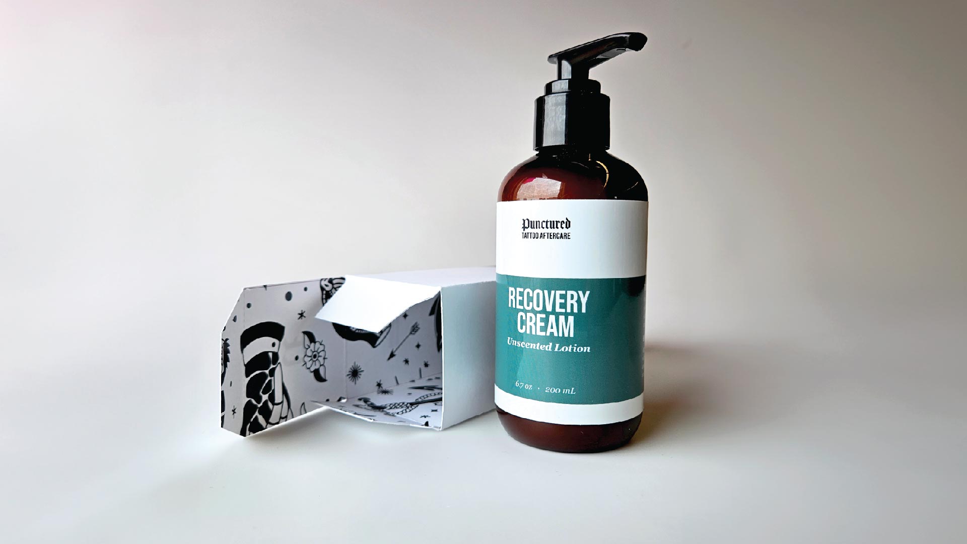 Recovery Cream (Lotion) bottle and package